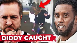 Famous Rapper Diddy PUNCHING & KICKING his Ex on Surveillance Video