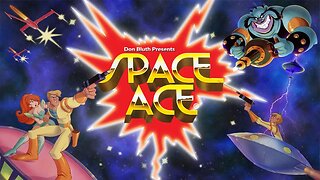 Space Ace (All Cutscenes) - Dragon's Lair Trilogy Game Clip