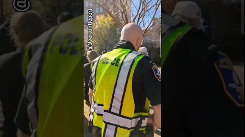 Charleston, SC Anti-Rittenhouse Protest Organizer Arrested, Another Detained. (raw footage)