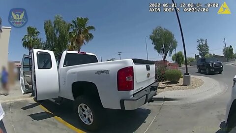 Phoenix police release edited bodycam footage showing officer shooting man with machete