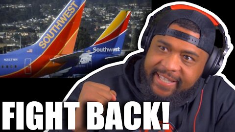COURAGEOUS pilot Gives Tear Jerking Message to Southwest Airlines Protest
