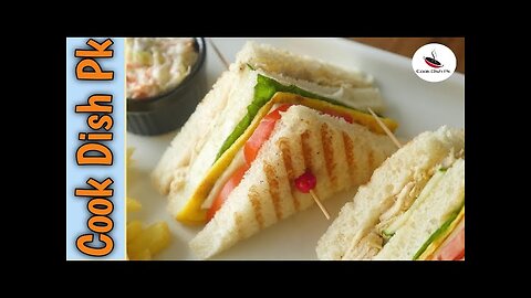Club Sandwich recipe by Cook Dish Pk | Special Culb Sandwich