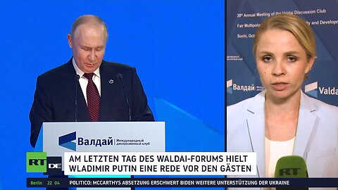 Highlights vom Waldai-Forum: Putins Rede
