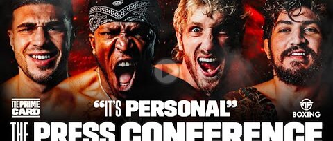 KSI VS. TOMMY FURY & LOGAN PAUL VS. DILLON DANIS | THE PRIME CARD PRESS CONFERENCE