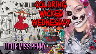 Coloring Wicked Wednesday Little Miss Penny