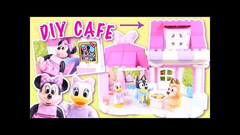 Help Minnie Mouse and Daisy Open a DIY Duplo House Cafe