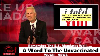 Brad Wylder - A Word To The Unvaccinated