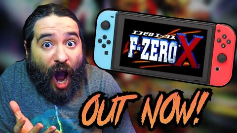 F-Zero X is OUT NOW on Switch!! OMG! LETS GO! | 8-Bit Eric