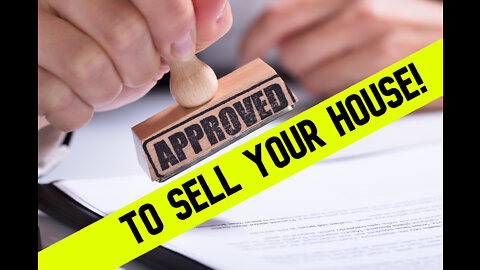 Permit May be Needed to sell your home . to help curb oversupply in the real-estate market