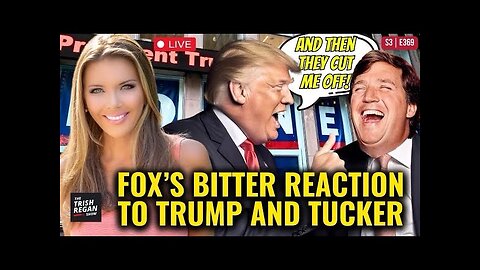 BREAKING: Fox Execs PANIC Hours Ahead of GOP Debate - CUT Live Trump Speech After 'Tucker' Mentioned