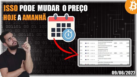 HOJE E AMANHÃ SERÁ DECISIVO! Análise Bitcoin (BTC) 09/06/2022