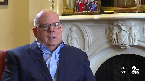 Jamie Costello goes one-on-one with Larry Hogan
