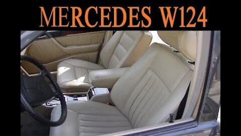 Mercedes Benz W124 - Desmontar, grasar los asientos delanteros tutorial