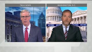 PolitiFact: TMJ4's Charles Benson talks with NBC's Chuck Todd on COVID-19's impact on 2022 politics