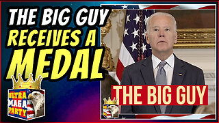 OBAMA awards BIDEN a medal for his CRIMES against the American people.