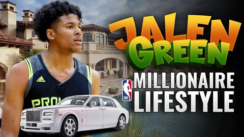 Jalen Green's MOUTHWATERING MILLIONAIRE Lifestyle!