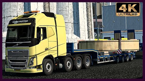 Special Transport with Volvo FH16 760hp | Euro Truck Simulator 2 “4K” Gameplay