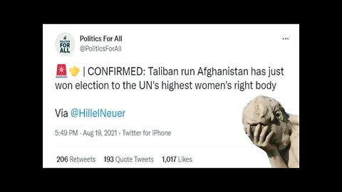 The Taliban Have Been Elected To A UN Commission For Women's Rights #Shorts