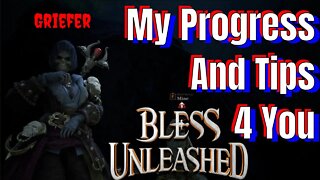 My Progress In Bless Unleashed With Tips As Well To Help you Have A Bless Experience