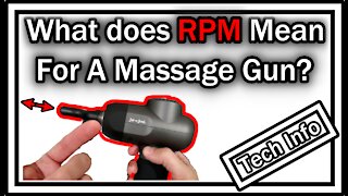 What Does RPM Mean On A Massage Gun? Calculation Explained With Slow Motion!