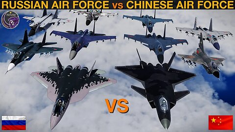 Mass Battle: The Russian Air Force vs The Chinese Air Force (WarGames 144) | DCS