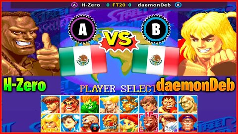 Super Street Fighter II X (H-Zero Vs. daemonDeb) [Mexico Vs. Mexico]