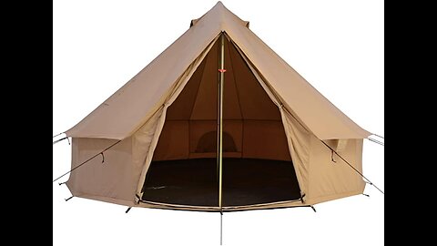 Customer Feedback: WHITEDUCK Regatta Canvas Bell Tent- wStove Jack, Waterproof, 4 Season Luxur...