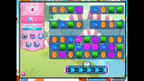 Candy Crush Level 3665 Talkthrough, 23 Moves 0 Boosters