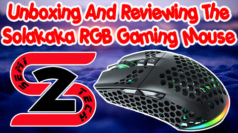 Unboxing & Reviewing The Solakaka RGB Gaming Mouse - Very Budget
