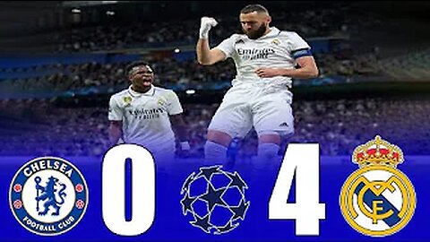 Real Madrid 4-0 Chelsea match / Champions League 2023 / Hafiz Daraji's