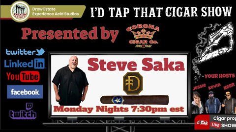 Steve Saka of Dunbarton Tobacco & Trust, I'd Tap That Cigar Show Episode 155