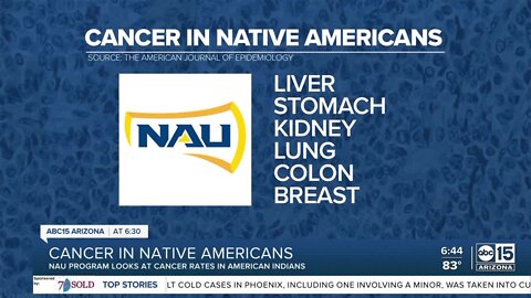 NAU program studies cancer in Native Americans