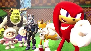 Knuckles is in Super Smash?! | Sasso Studios - Sonic Animation