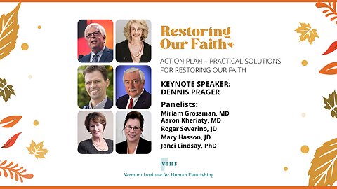 Action Plan: Practical Solutions for Restoring Our Faith | Restoring Our Faith Summit 2022