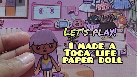 I made Toca Life Paper Doll Let's Play! | Tocaboca Toca Life World
