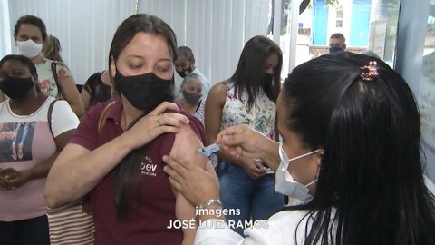 2ª feira marcada pelo 1º dia de aplicação da segunda dose de Janssen em Valadares