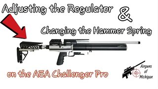 How To: Adjust Regulator and Change Hammer Spring on AEA Challenger Pro