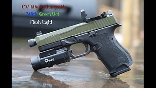 CV Life Tactical Flash light With Green Dot