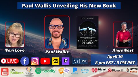 Paul Wallis Unveiling His New Book