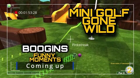 The funniest mini golf on YouTube (Golf with friends)