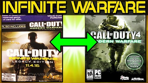 Call of Duty 'Infinite Warfare' legacy edition leaks