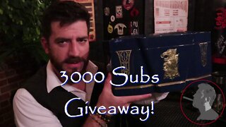 3000 SUBS HAS BEEN REACHED GIVEAWAY TIME!