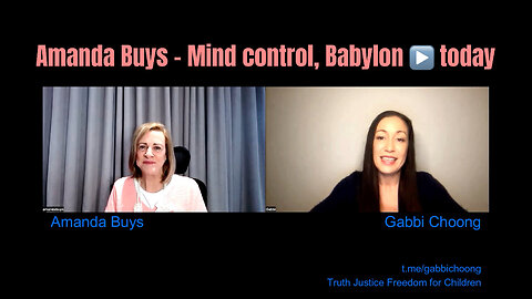 Amanda Buys on mind control, bloodlines & secret societies from Babylon to today