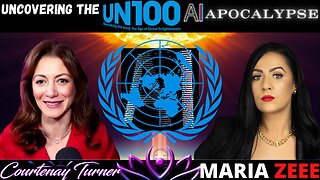 Ep.393: Uncovering The UN100 AI Apocalypse w/ Maria Zeee | The Courtenay Turner Podcast