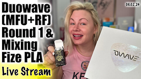 Live Duowave (MFU + RF) and Mixing FIze PLA, AceCosm | Code Jessica10 Saves you money