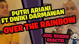 Putri Ariani Ft Dwiki Darmawan | Over the Rainbow - Roadie Reacts