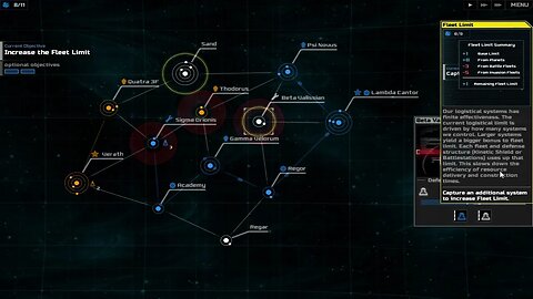 SpaceCom: Tactical Space Command; mission 4, Laconda; sweeping away enemy star systems, yay!