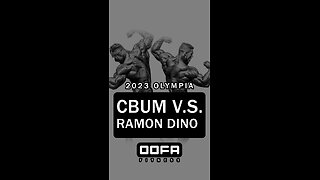 CBUM ⚔️ V.S. RAMON DINO 🦖 #gymmotivation #2023olympia #ramondino #cbum #goat #bodybuilding