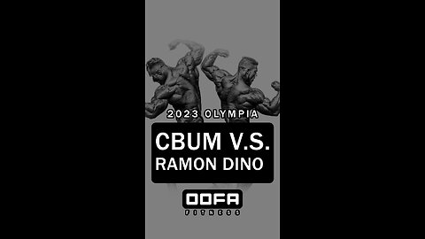 CBUM ⚔️ V.S. RAMON DINO 🦖 #gymmotivation #2023olympia #ramondino #cbum #goat #bodybuilding