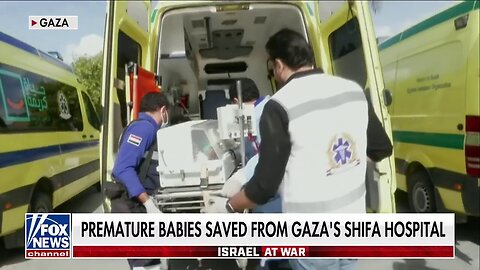 Premature Babies Evacuated, Saved From Gaza's Al-Shifa Hospital